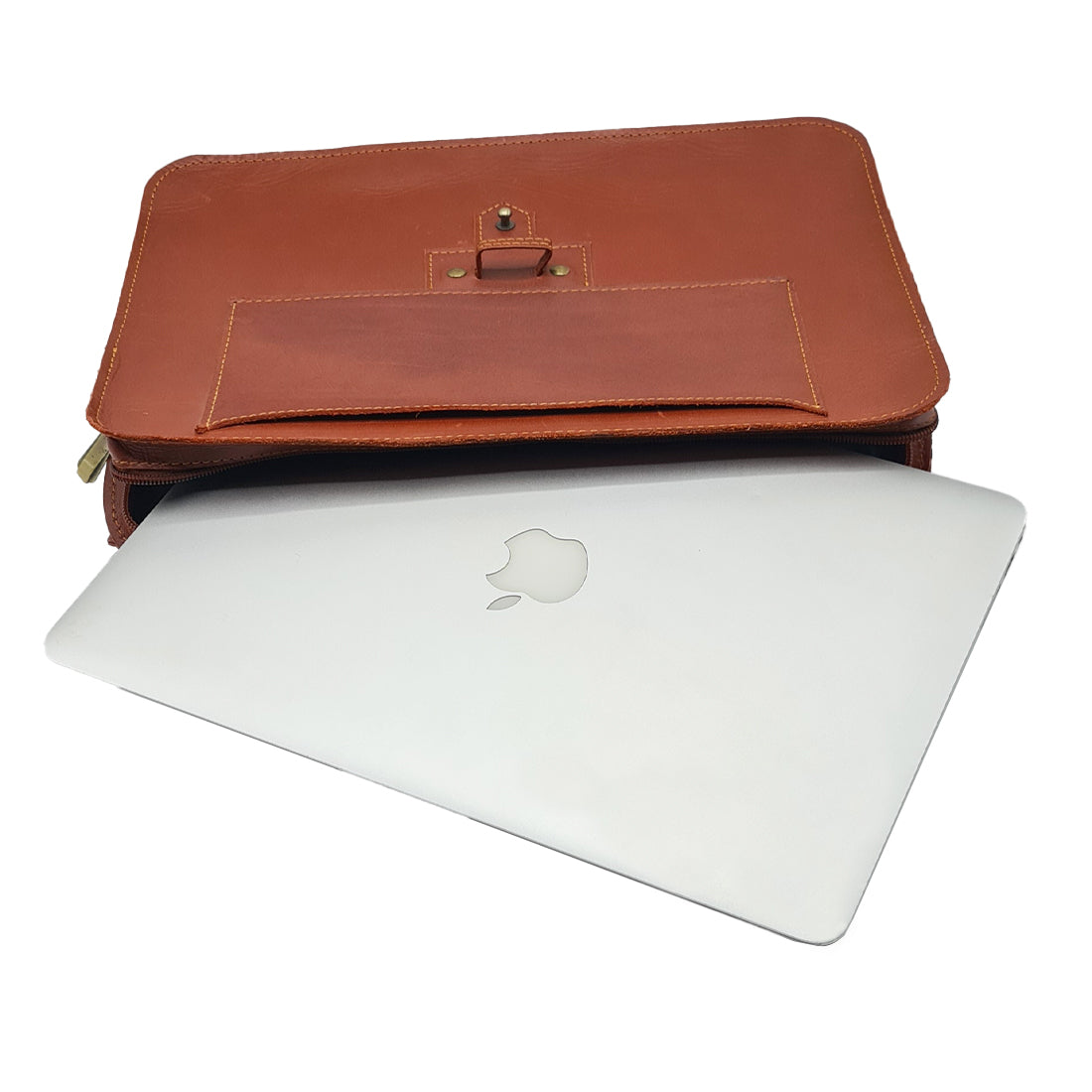 Premium Vintage Style Leather Laptop Bag