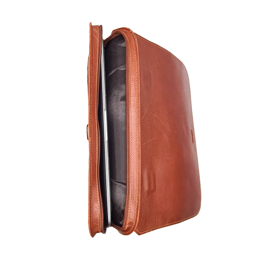 Premium Vintage Style Leather Laptop Bag